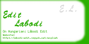 edit labodi business card